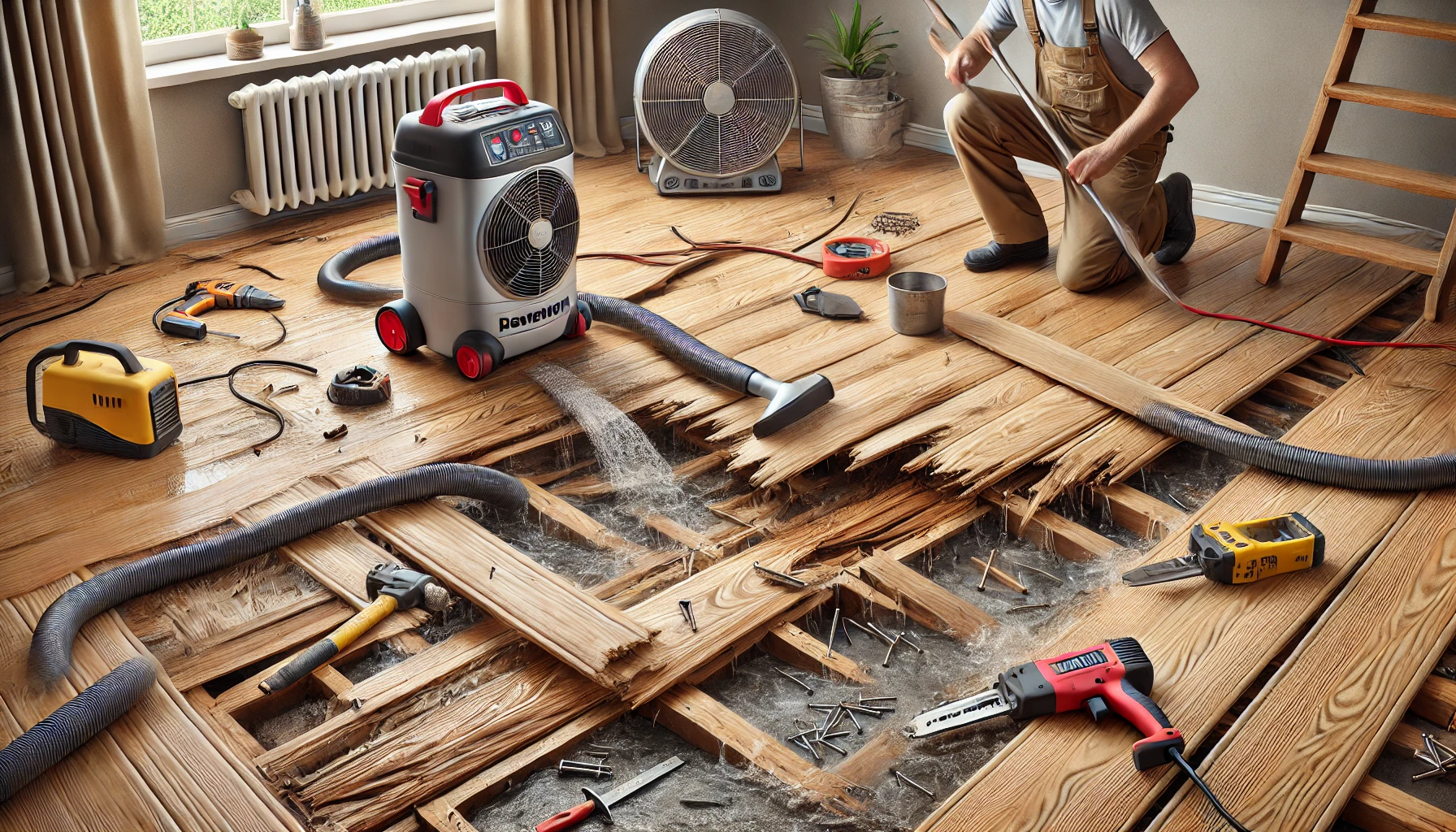 Read more about the article 6 Steps on how to Fix Water Damaged Wood Floor